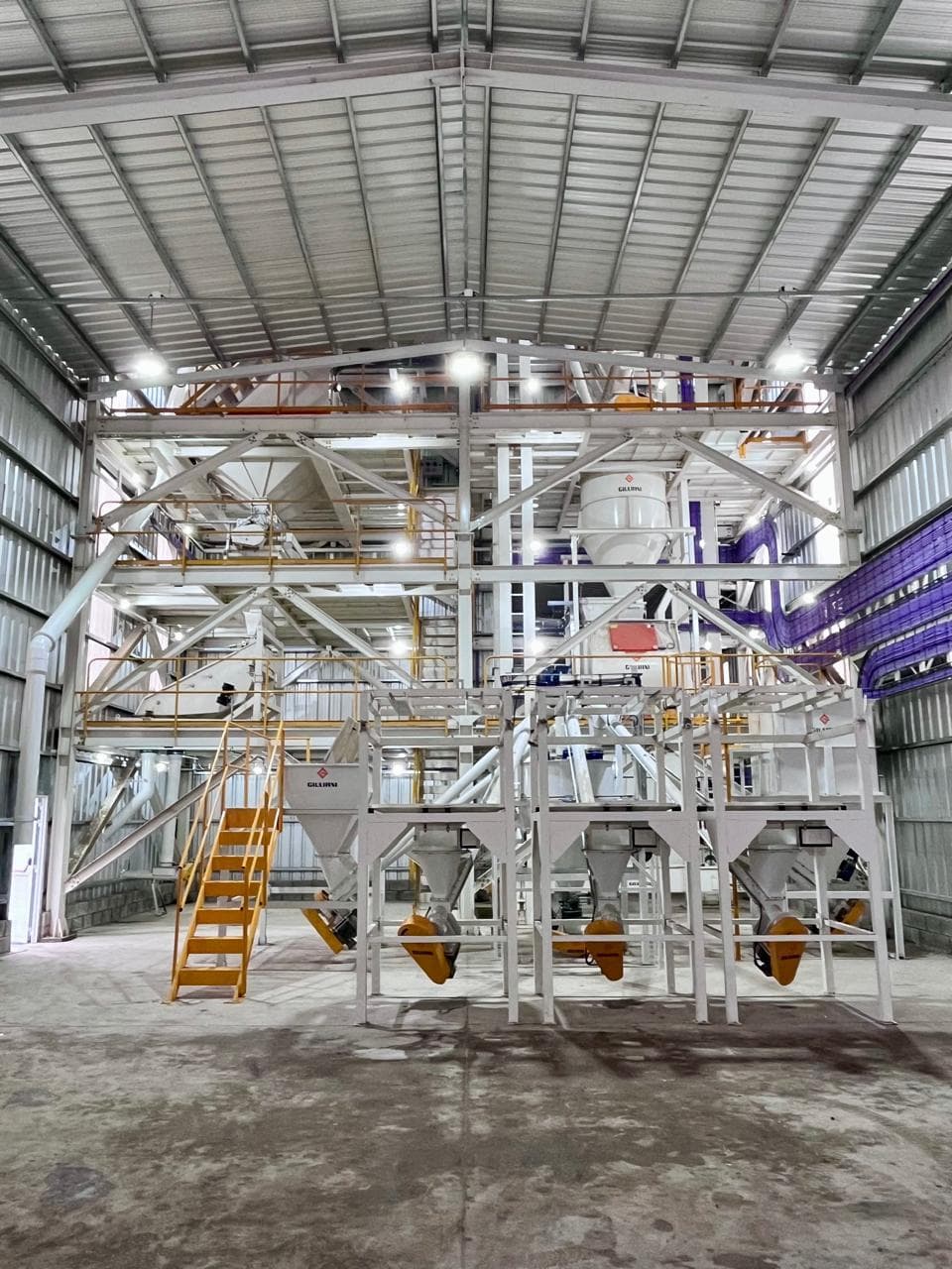 Montaje de planta de alimentos balanceados industrial | Chivilcoy
